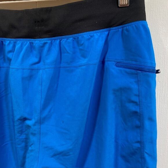 Lululemon Royal Blue Shorts Athletic Drawstring Elastic Waist Pockets Mens Small - Picture 4 of 9